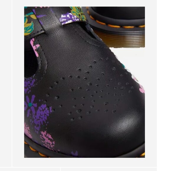 Dr. Martens Vintage Floral Leather Mary Jane Shoes - NWT - Picture 5 of 9